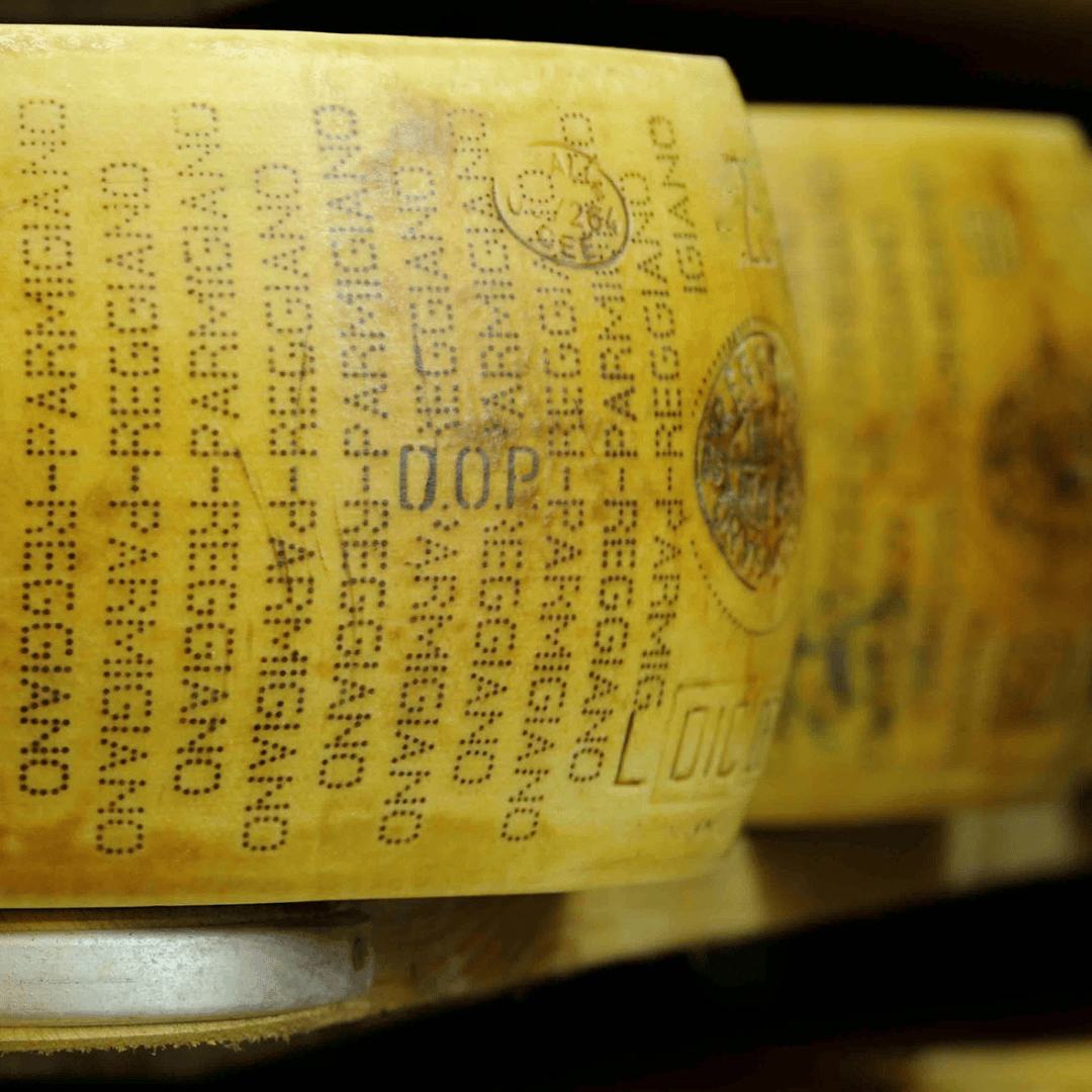 Parmesan Wheels near Parma: Tasting & Factory Tour