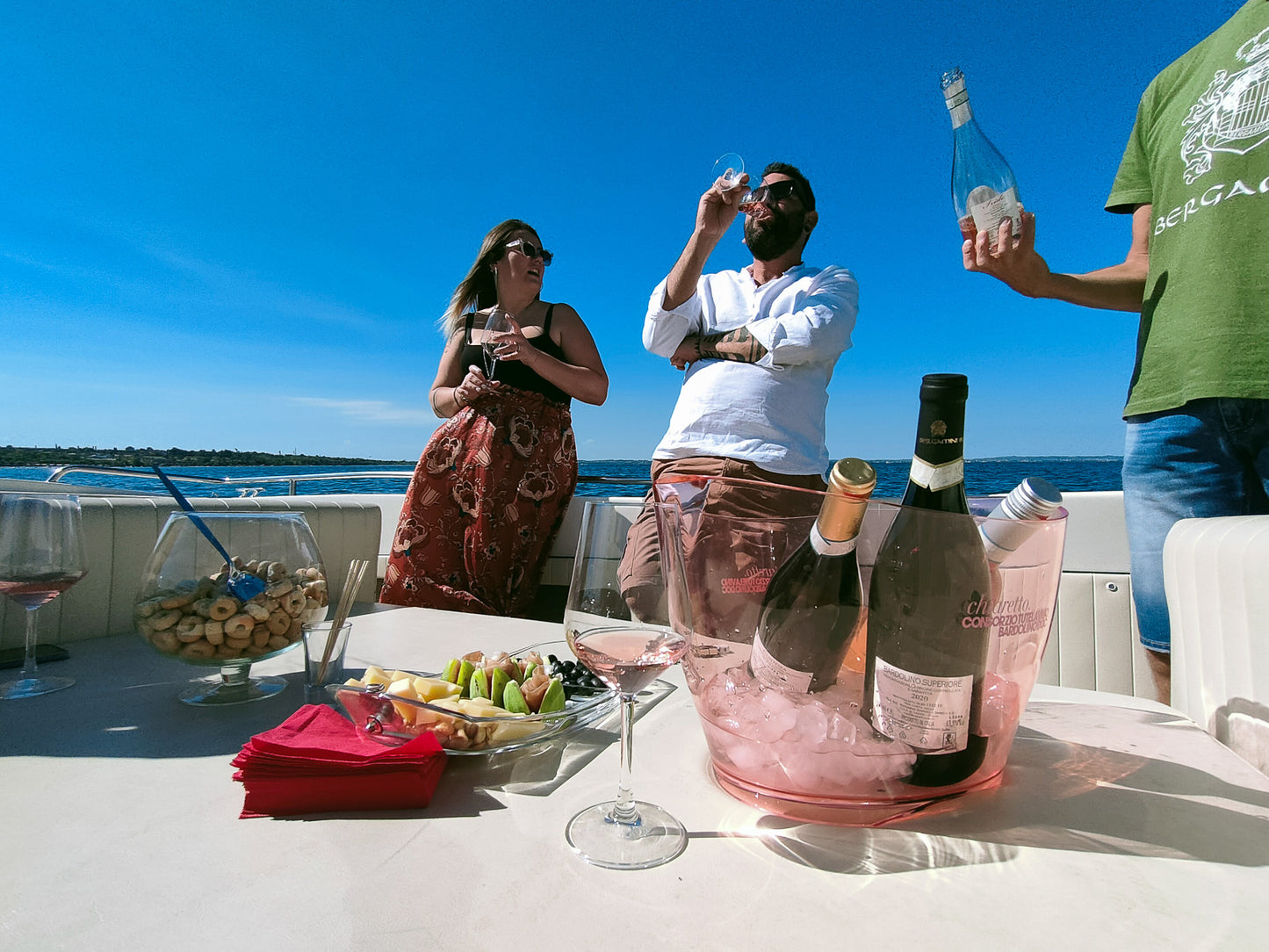 Sunset Cruise with wine aperitif from Lazise
