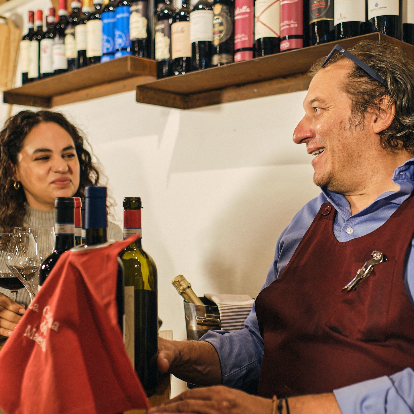 Degustazione di vini nel centro di Verona