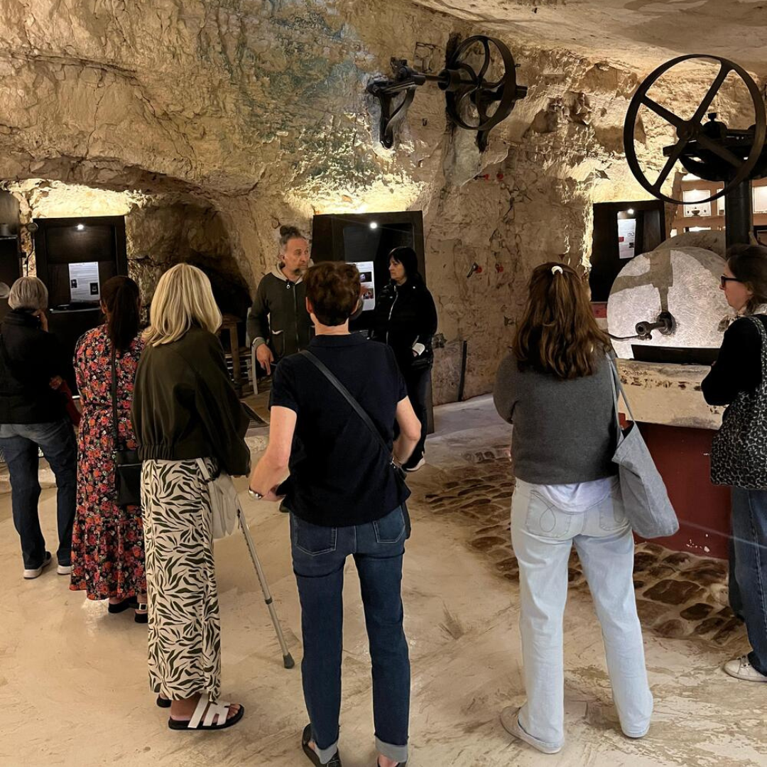 Underground Olive Mill Tour & Tasting near Alberobello & Ostuni