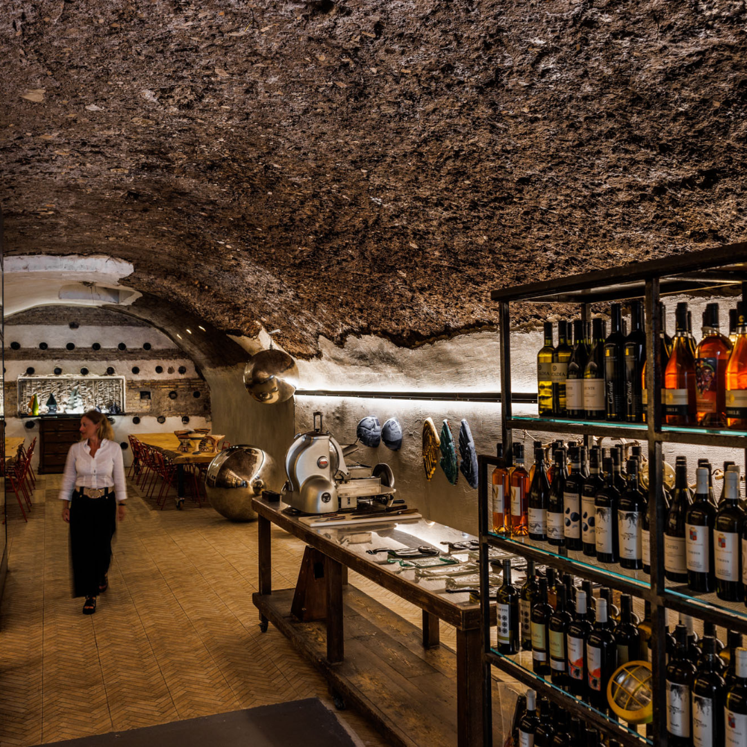 Wine Tasting & Food Pairing in Underground Cellar in Rome