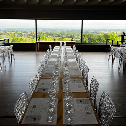 Weinbergbesuch auf den Parma-Hügeln & Weinprobe mit Speisenplatte