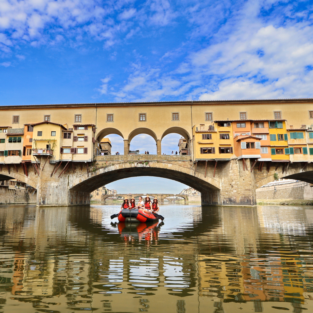 Arno River Rafting Experience with Aperitivo Option in Florence