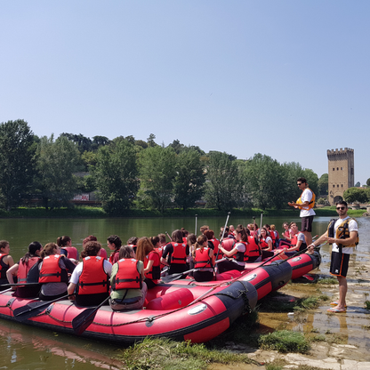 Arno River Rafting Experience with Aperitivo Option in Florence