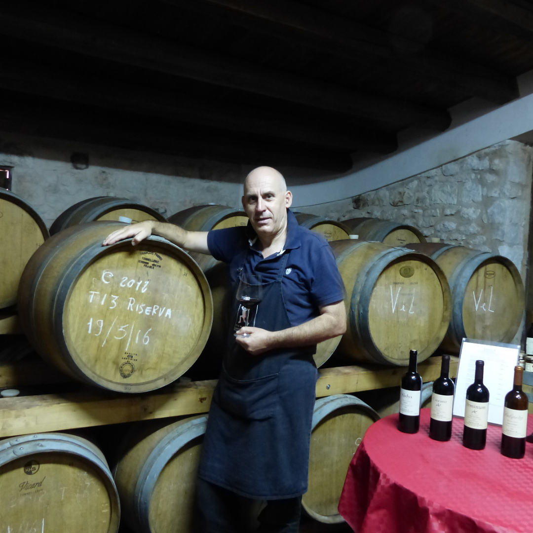 Weingutbesichtigung mit Weinverkostung & regionalem Essen in der Nähe von Ragusa