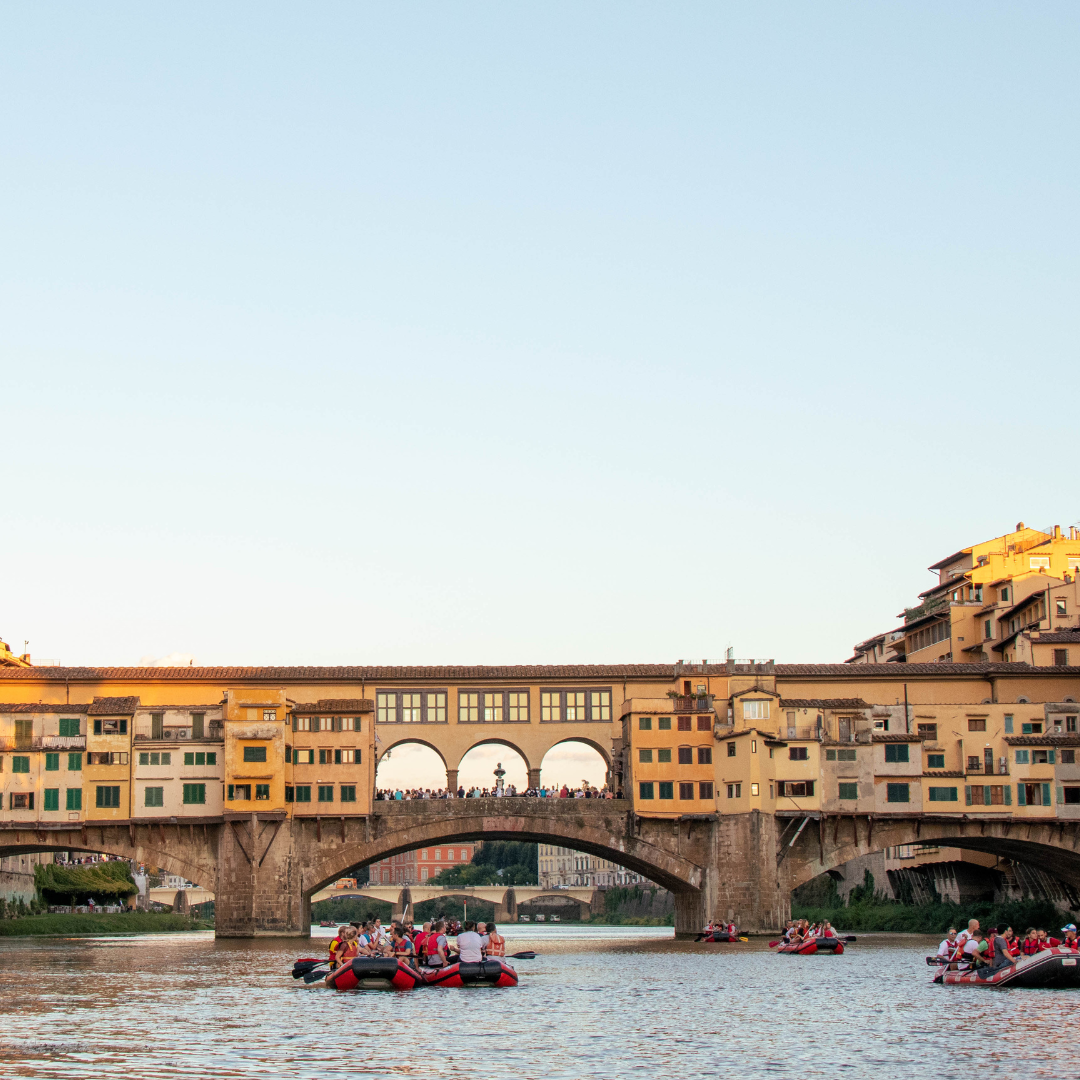 Arno River Rafting Experience with Aperitivo Option in Florence
