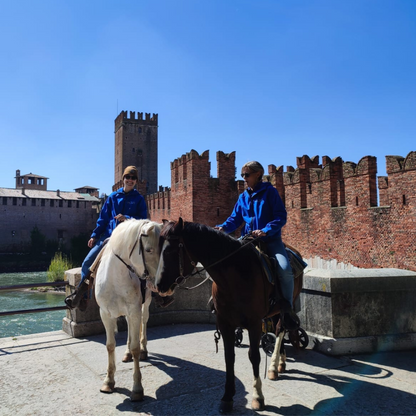 Horseback Riding near Verona along the River