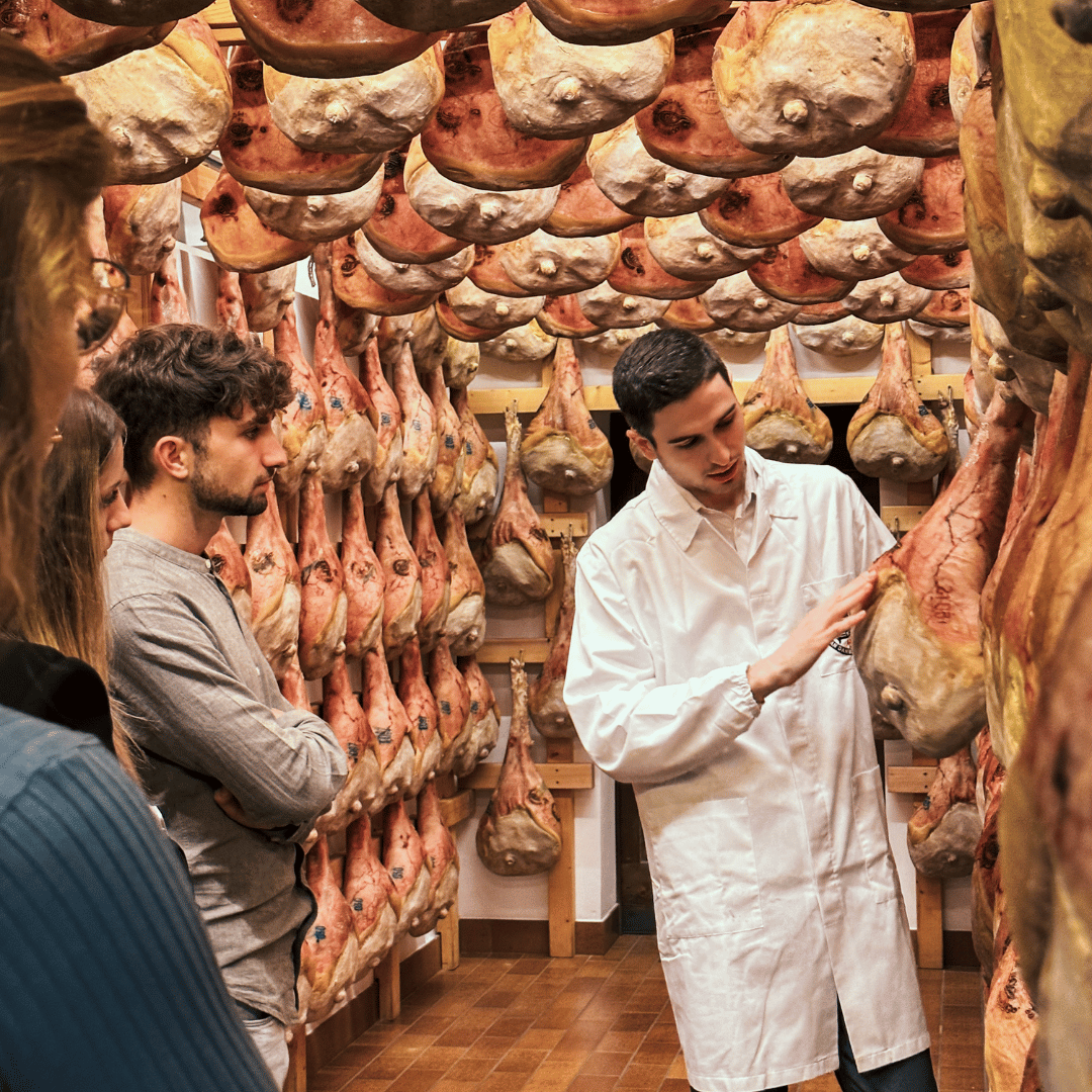 Visita alla fabbrica del prosciutto crudo vicino a Udine e pranzo con degustazione di vino