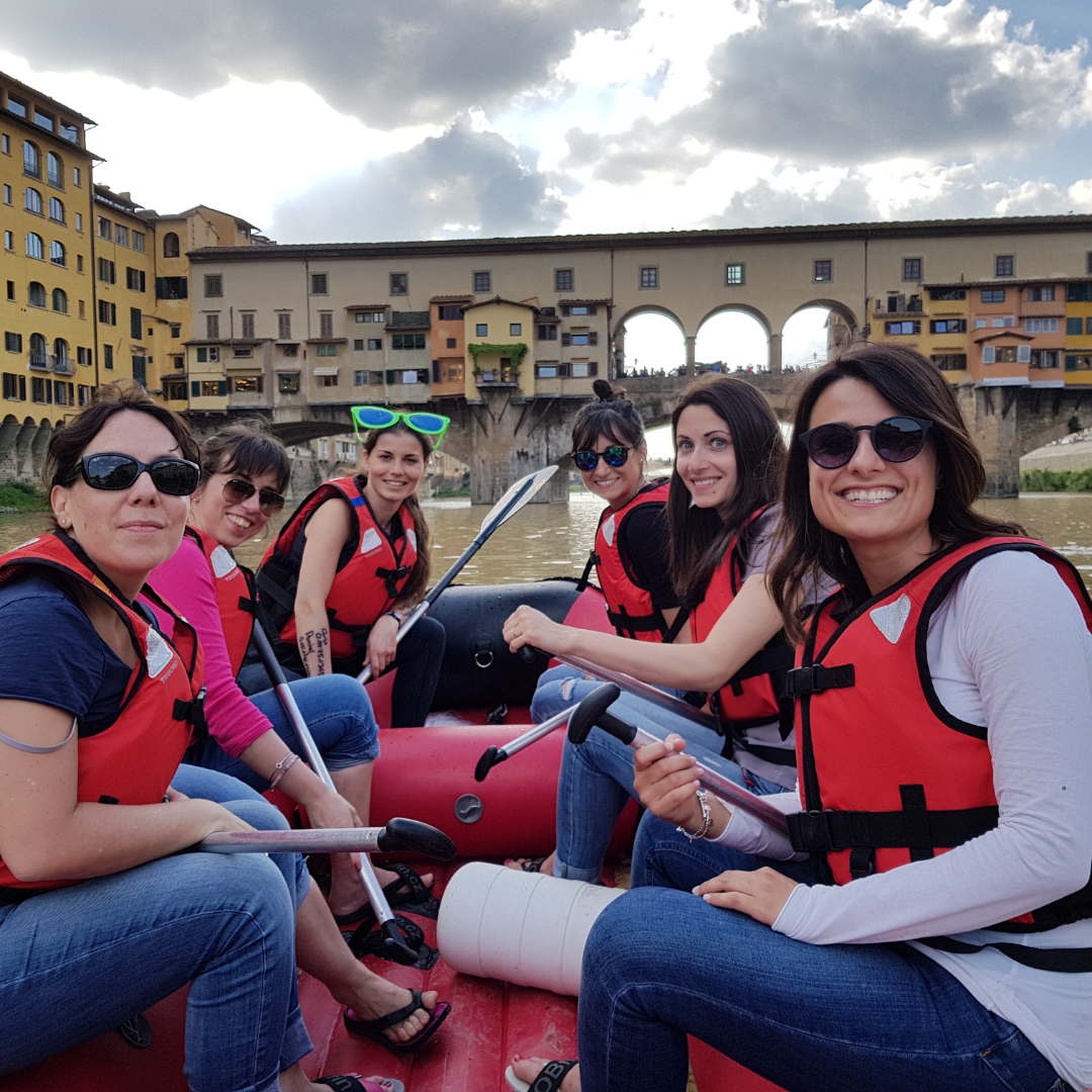 Arno River Rafting Experience with Aperitivo Option in Florence
