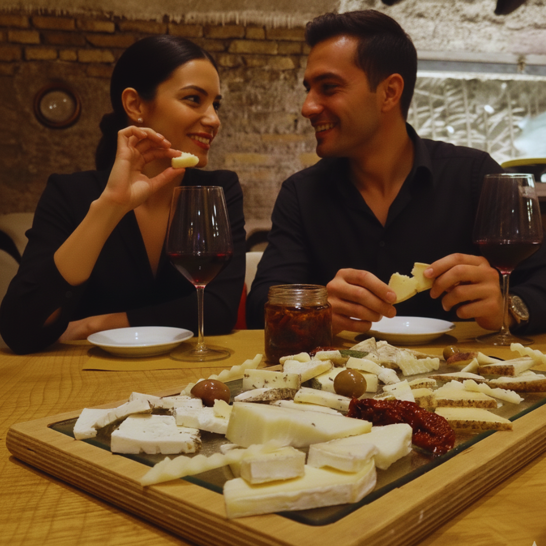 Luxury Cheese Tasting with Wine & Snacks in Rome 3 Rome