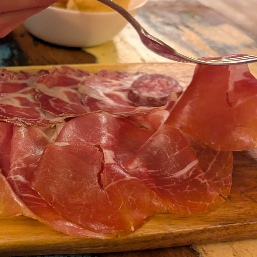Parma: Wine Tasting with Parmesan & Ham Board 6 Parma