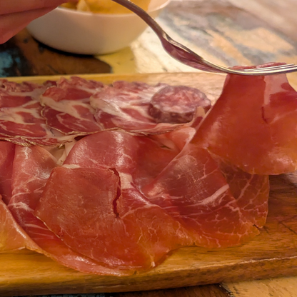 Parma: Wine Tasting with Parmesan & Ham Board 6 Parma